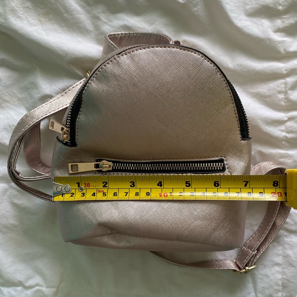 “Mini Rose Gold Backpack” - Picture 3 of 5